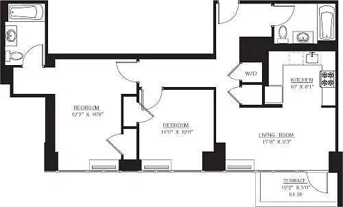 Floor plan 7H