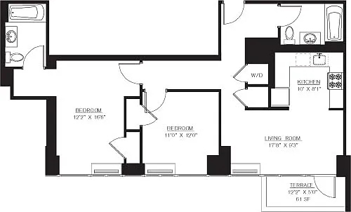Floor plan 7H