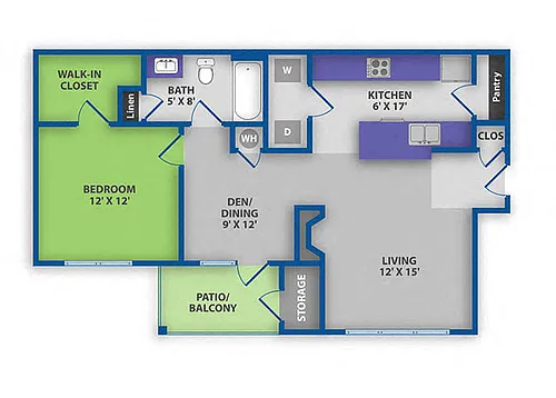 Floor plan Abacot