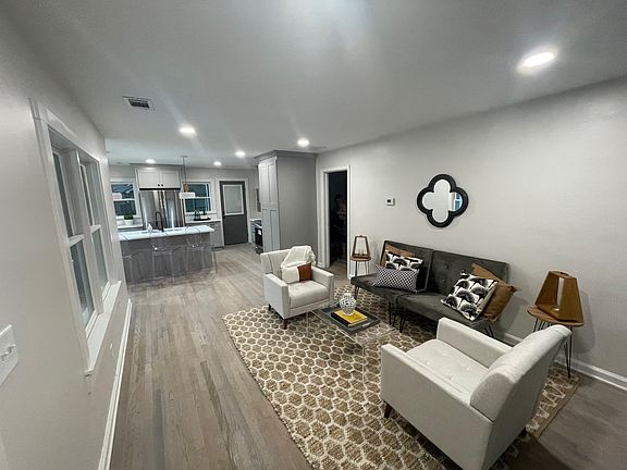 View of living and kitchen