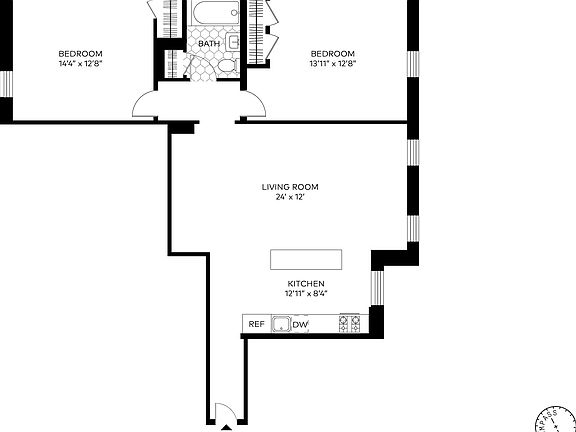 2nd image of 12 Crown St APT F5