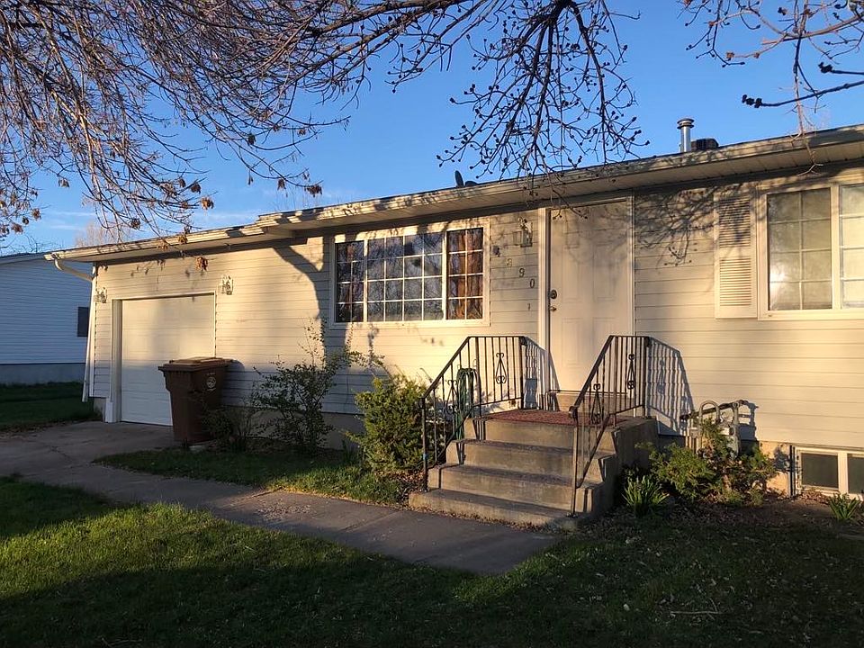 Entry and garage