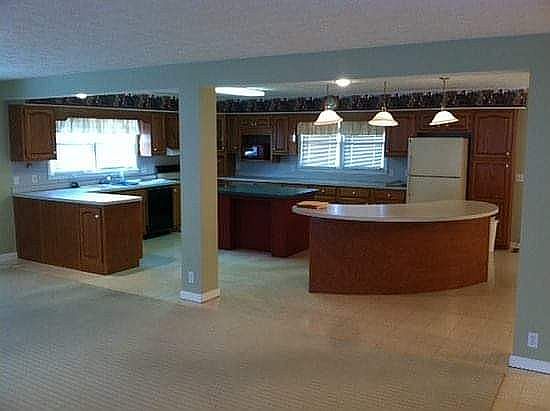 Kitchen area pre-renovation
