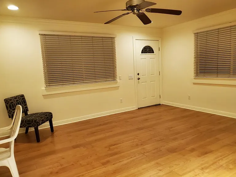 Primary bedroom has its own door to a wrap-around balcony