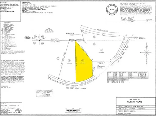LOT 7B Pea Ridge Rd, Ball Ground, GA 30107