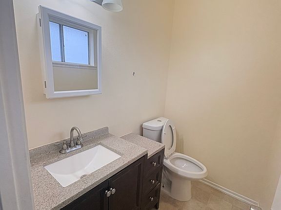 Half Bathroom attached to bedroom #1