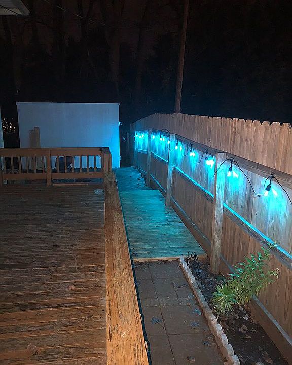 Deck facing West.