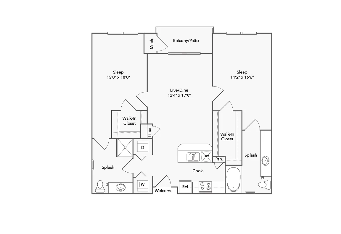 Floor plan Belmont