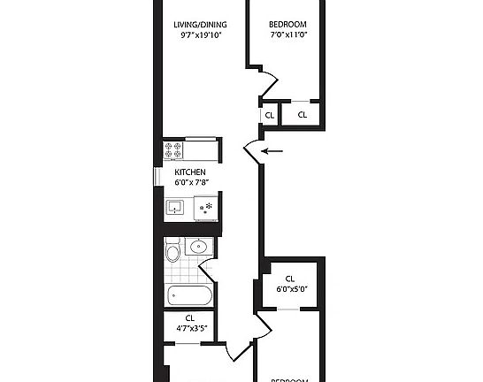 2nd image of 430 W 160th St #3