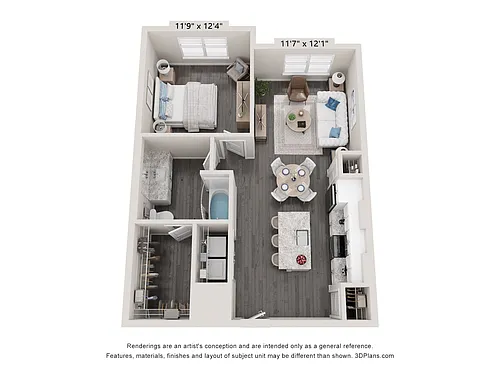 Floor plan Mystic