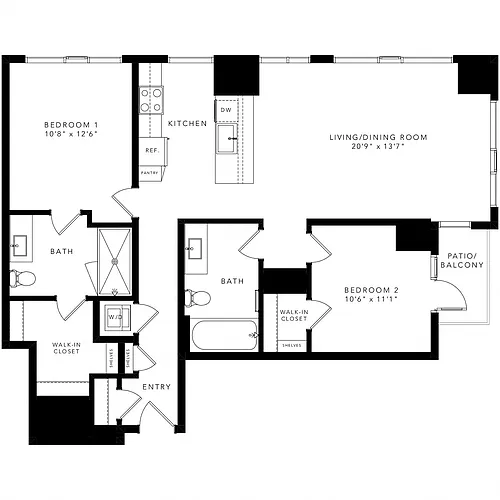 Floor plan B2