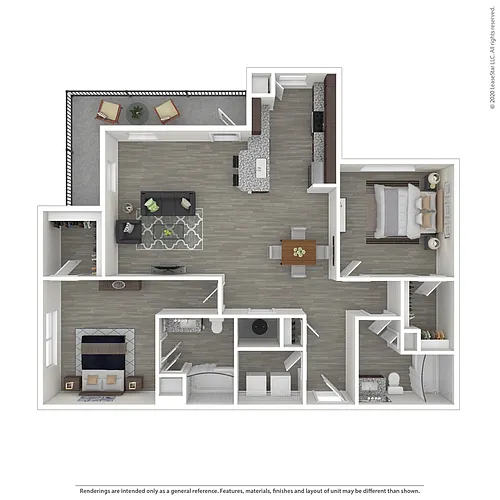 Floor plan Oakridge