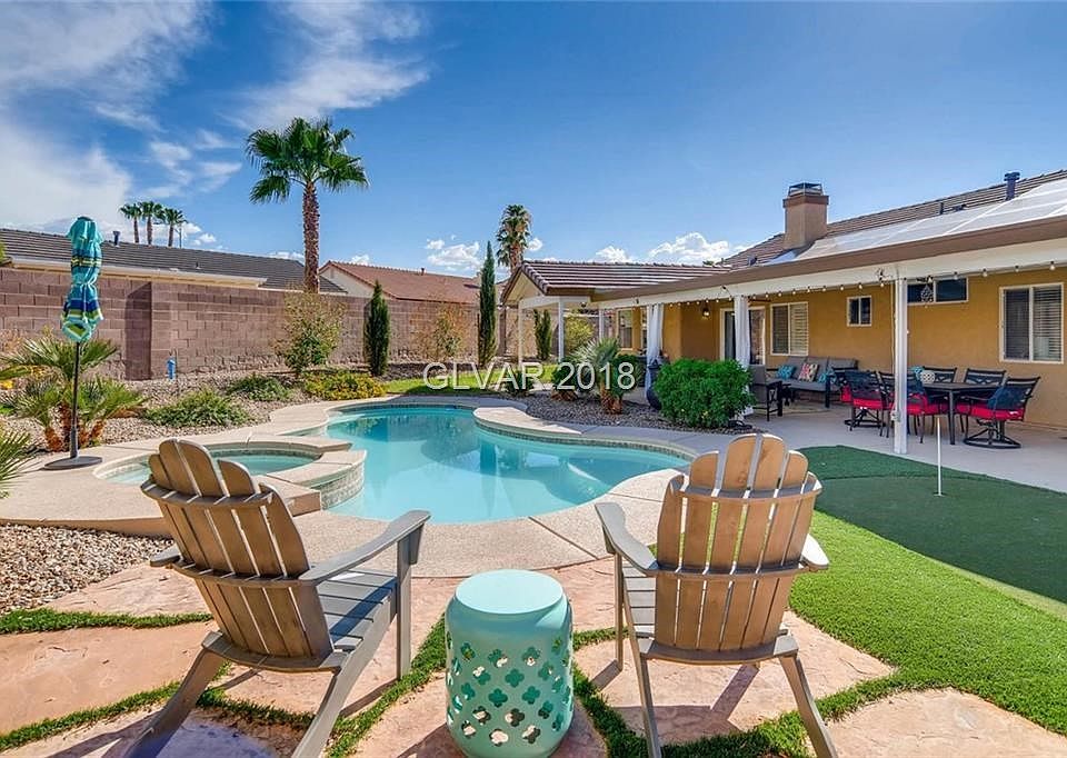 Cool off in this beautiful heated pool and spa.