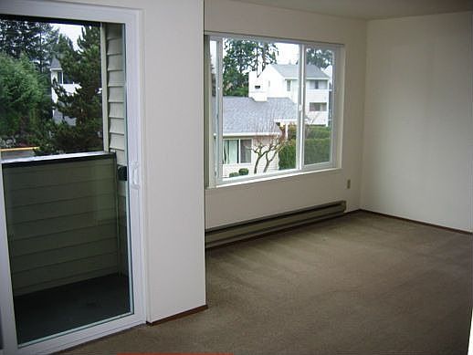 Living room with balcony