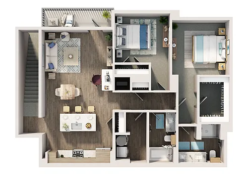 Floor plan Sand Pointe w/ Garage