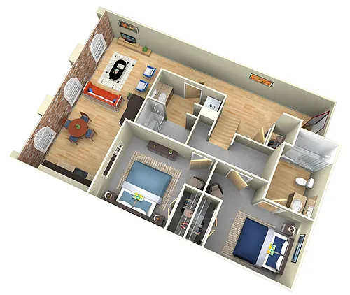 Floor plan Canton