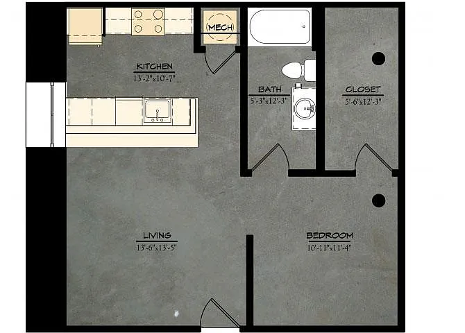 Floor plan THE BREWERY A10