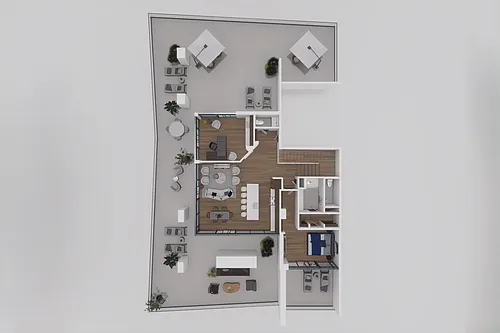 Floor plan D1