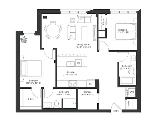 Floor plan B2