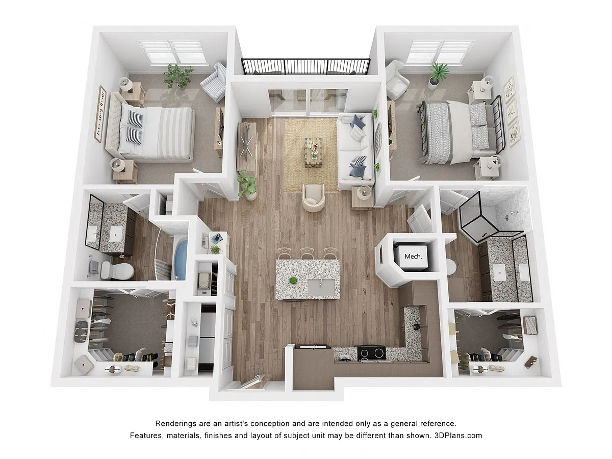 Floor plan B2 Dawn