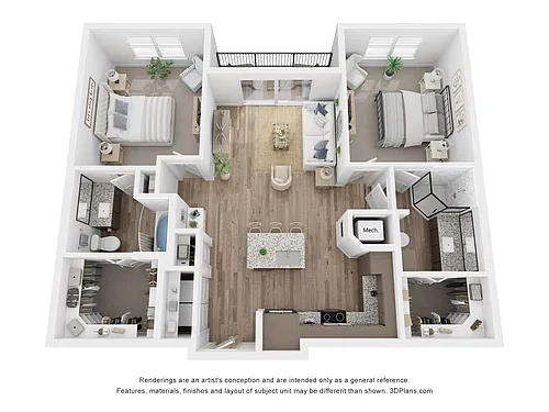 Floor plan B2 Dawn