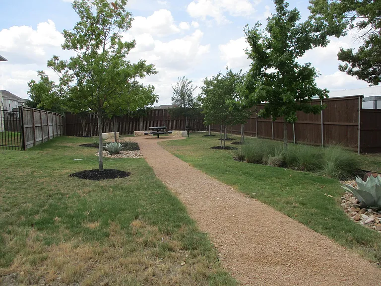Common area with picnic table