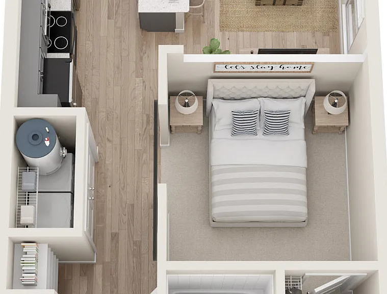 A1-ALT floor plan Reserve at Lake Jackson