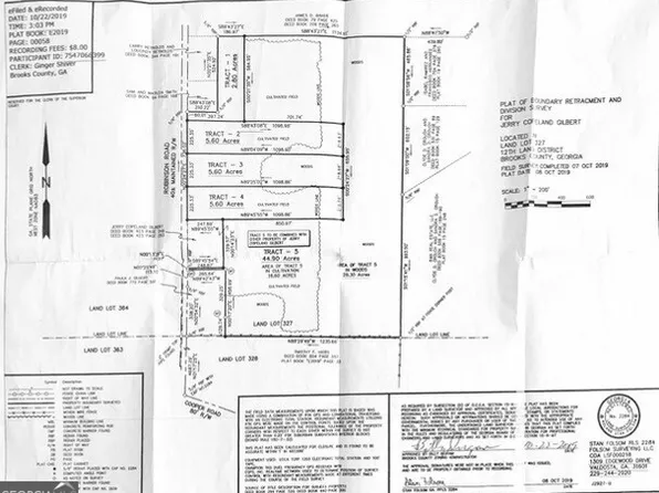 0 Robinson Rd, Barney, GA 31625