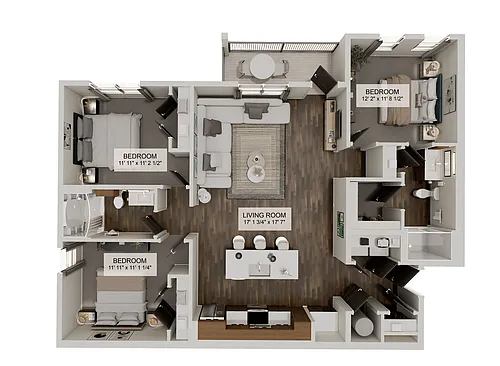Floor plan The Beacon (C2)