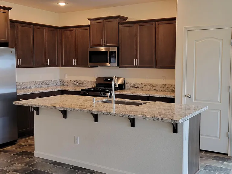 Kitchen, view from dining area