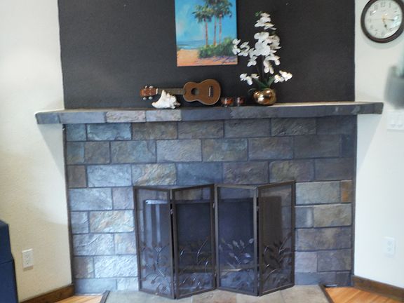 Slate Fireplace 