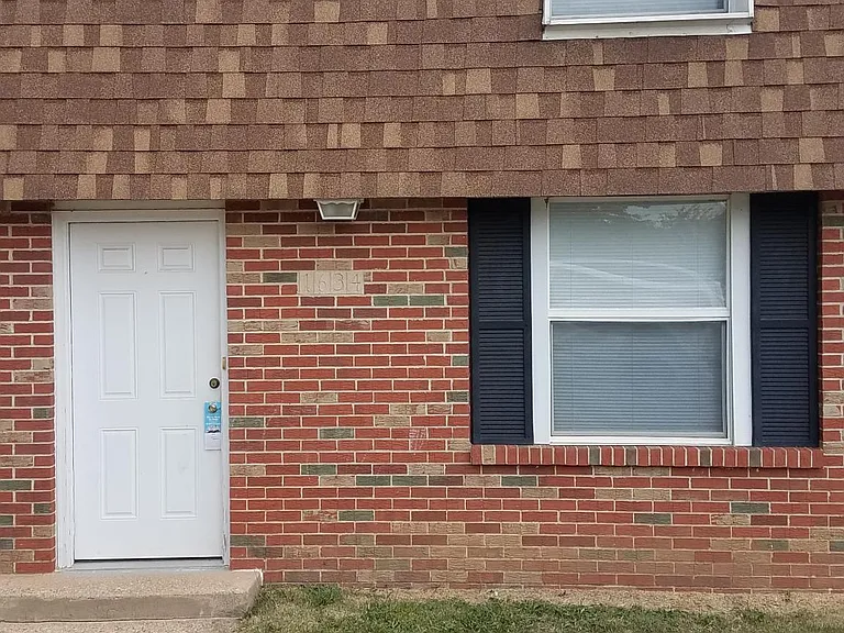 Front view of Townhome