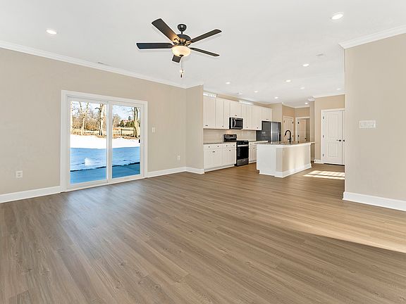 The Franklin has an open-concept layout