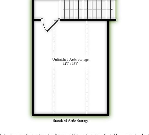 Unfinished Attic Storage
