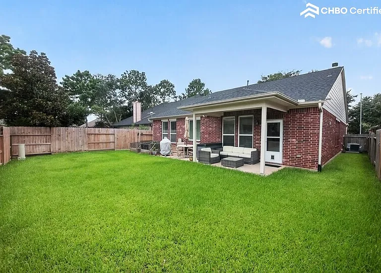 Open backyard