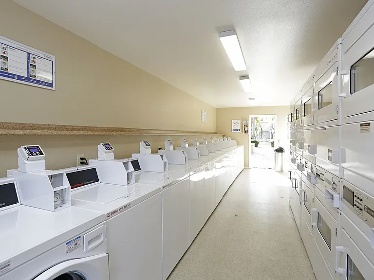 View of Laundry Room Equipment