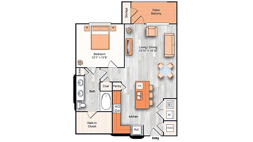 Floor plan A1