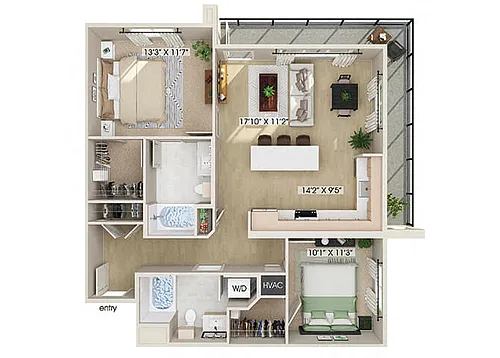 Floor plan B5