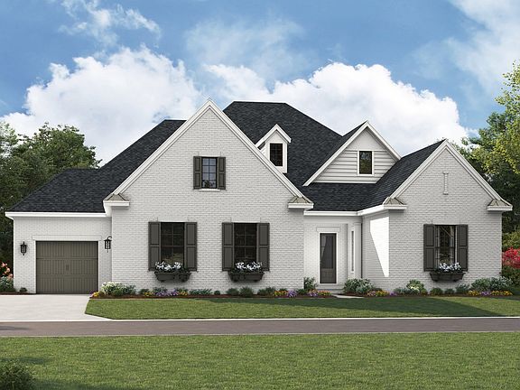 Santa Fe - English Cottage b with Painted Brick