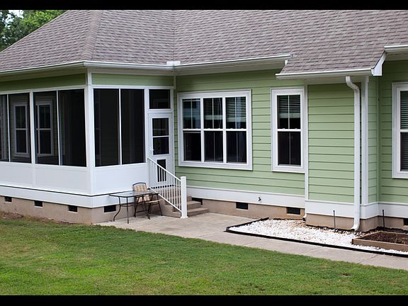 Back view of home.