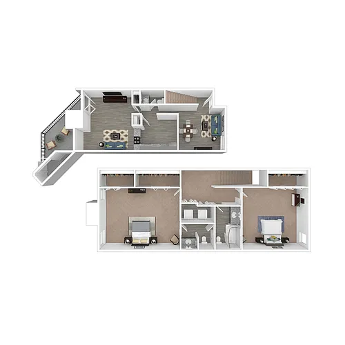 Floor plan 2X15