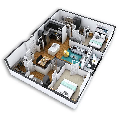 Floor plan Montclair Platinum