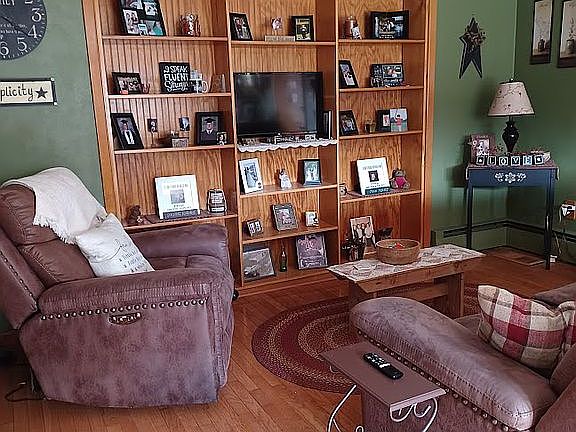 Custom built bookcase