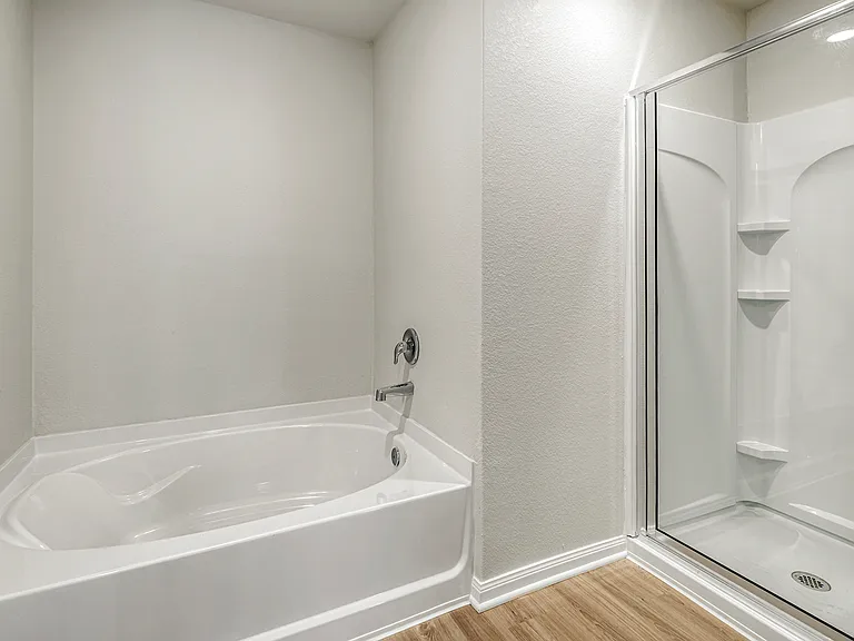 Master bathroom.