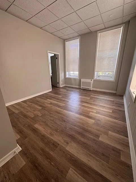 Bedroom with walk-in closet