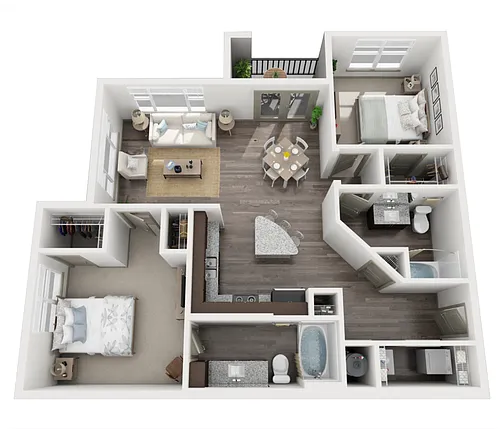 Floor plan B1