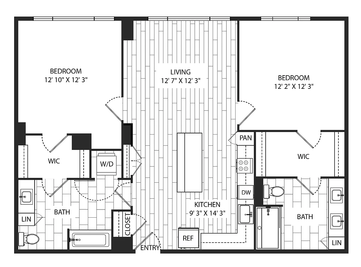 Floor plan White Oak