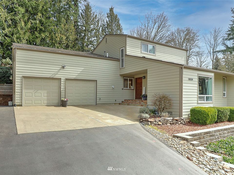 Welcome home to this beautiful 2-story mid-century modern house on almost ½ acre lot in Fairwood. Pride of ownership shows throughout this 3 bedroom, 2.25 bathroom (Full bathroom, ¾ bathroom no shower, half bathroom sink & toilet) plus Den/Office. This home features an amazing sunroom w/heating & cooling and sunshades to cover the top windows for all year round entertaining. Spacious Primary suite w/private bath, walk-in closet & private deck. The landscaping is exceptional and low maintenance. An absolute MUST SEE! NO HOA!