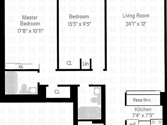 2nd image of 275 W 96th St APT 17B