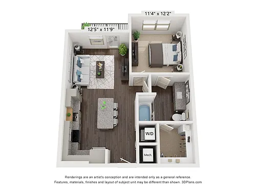 Floor plan A1